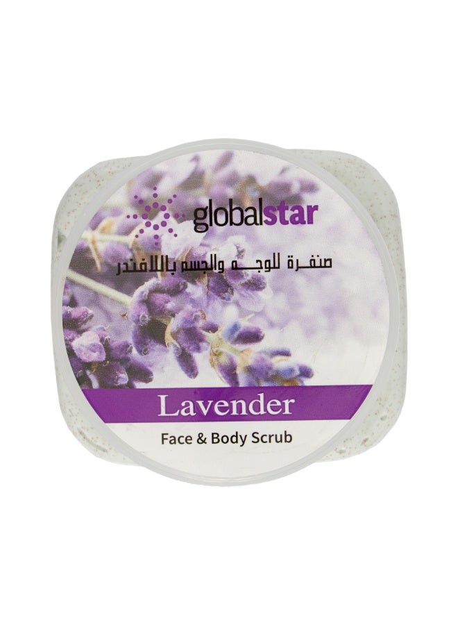 Global Star Exfoliating Face and Body Scrub with A Distinctive Lavender Scent 500 ML - Image 5